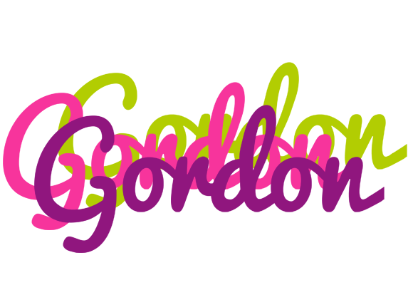 Gordon flowers logo
