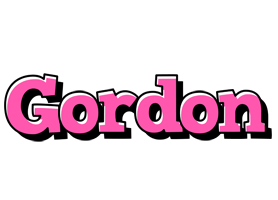 Gordon girlish logo