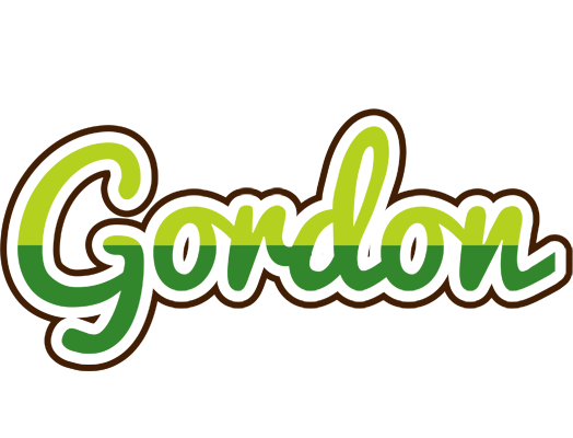 Gordon golfing logo