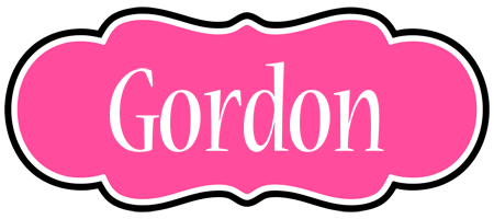 Gordon invitation logo