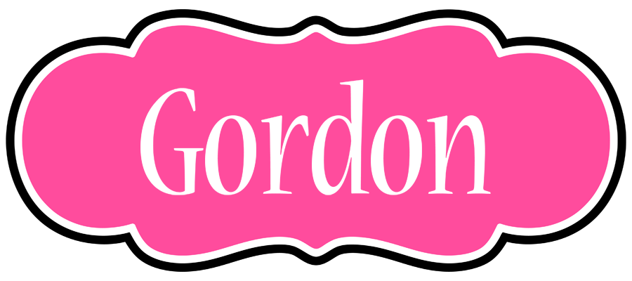 Gordon invitation logo