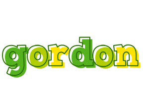 Gordon juice logo