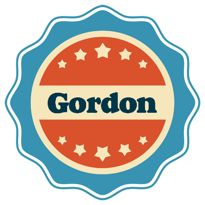 Gordon labels logo