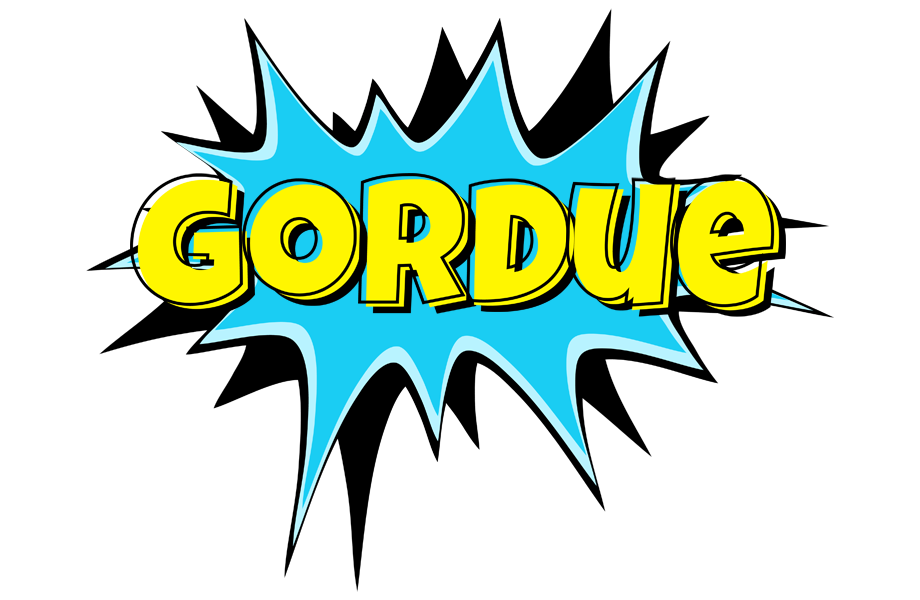 Gordue amazing logo