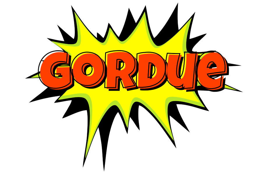 Gordue bigfoot logo