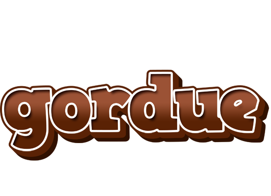Gordue brownie logo