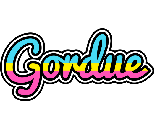 Gordue circus logo