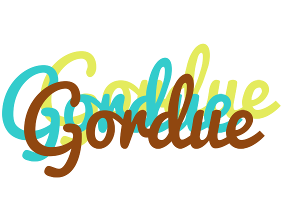 Gordue cupcake logo