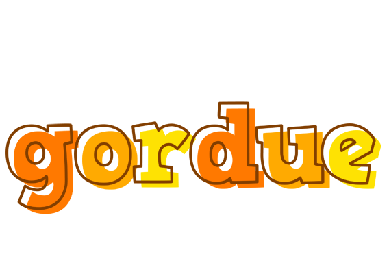 Gordue desert logo