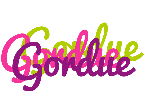 Gordue flowers logo