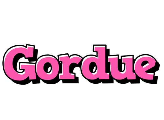 Gordue girlish logo
