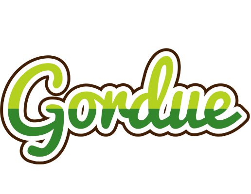 Gordue golfing logo