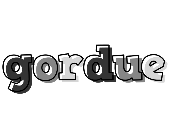 Gordue night logo