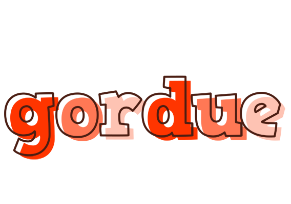 Gordue paint logo