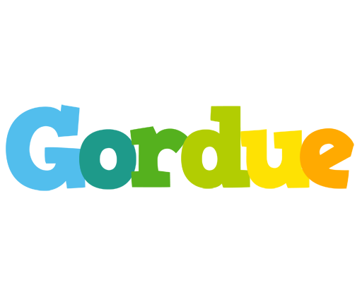 Gordue rainbows logo