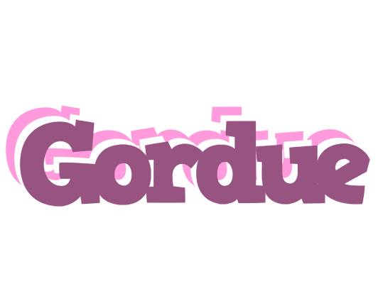 Gordue relaxing logo