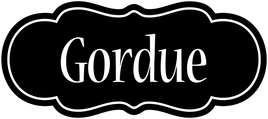 Gordue welcome logo