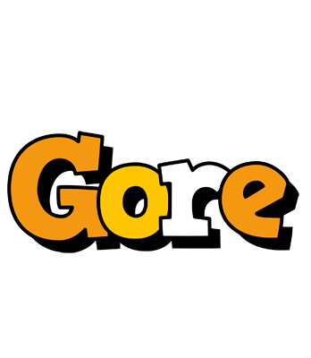 Gore cartoon logo