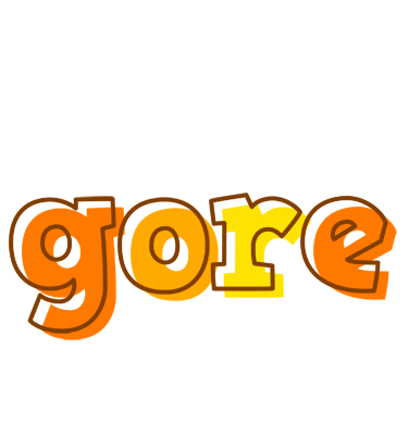 Gore desert logo