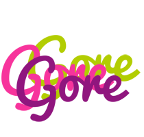 Gore flowers logo