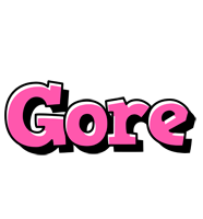 Gore girlish logo