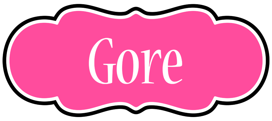 Gore invitation logo