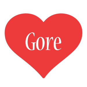 Gore love logo