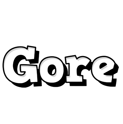 Gore snowing logo
