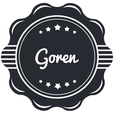 Goren badge logo
