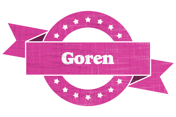 Goren beauty logo