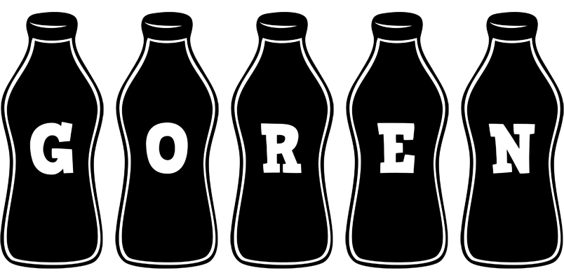 Goren bottle logo