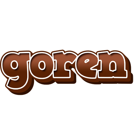 Goren brownie logo