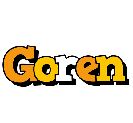 Goren cartoon logo