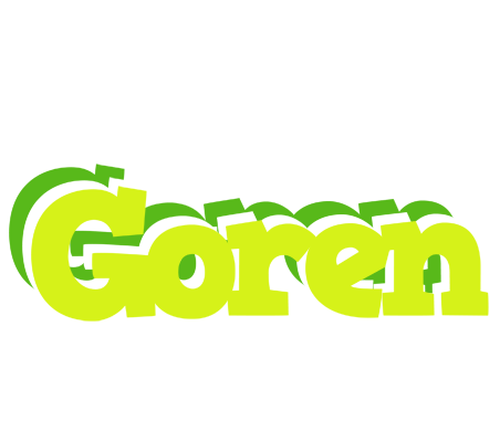 Goren citrus logo