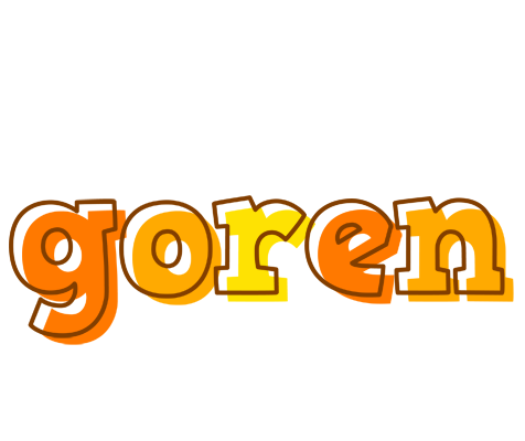 Goren desert logo