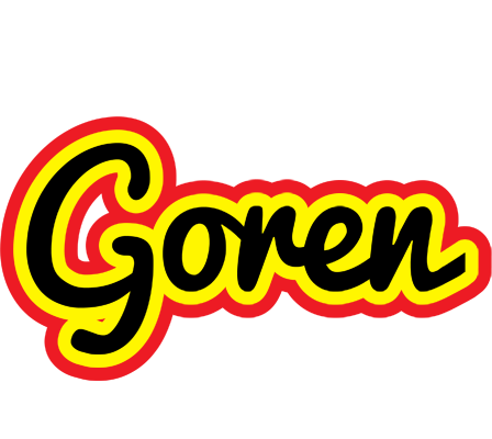 Goren flaming logo