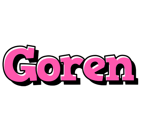 Goren girlish logo