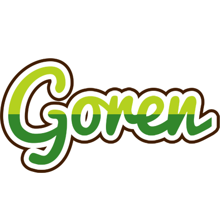 Goren golfing logo