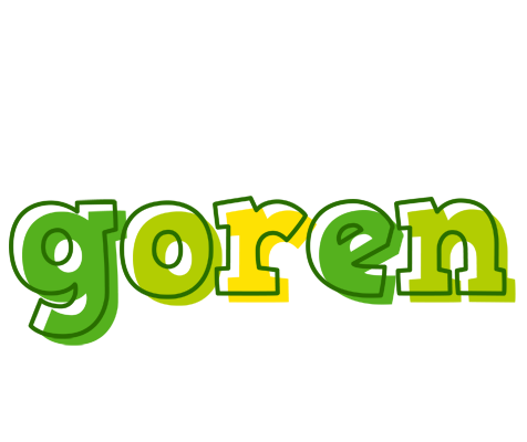 Goren juice logo