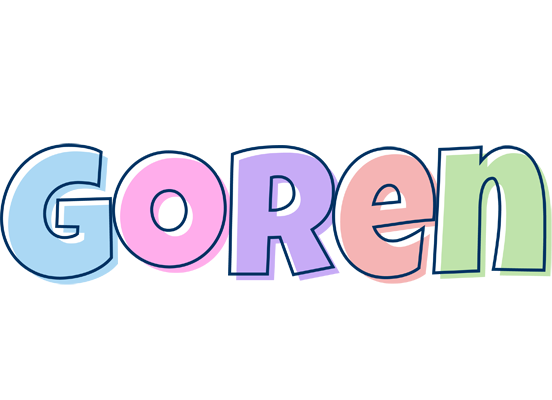 Goren pastel logo