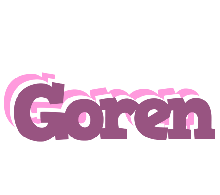Goren relaxing logo