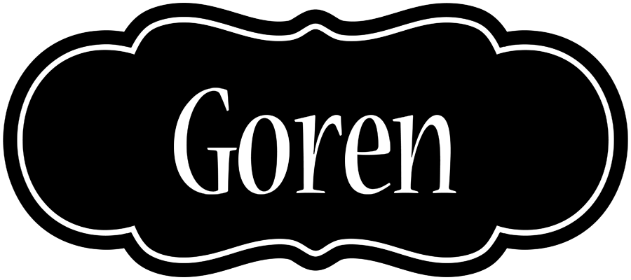 Goren welcome logo