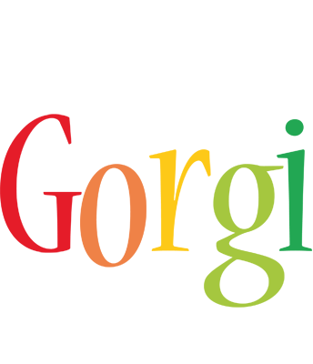 Gorgi birthday logo