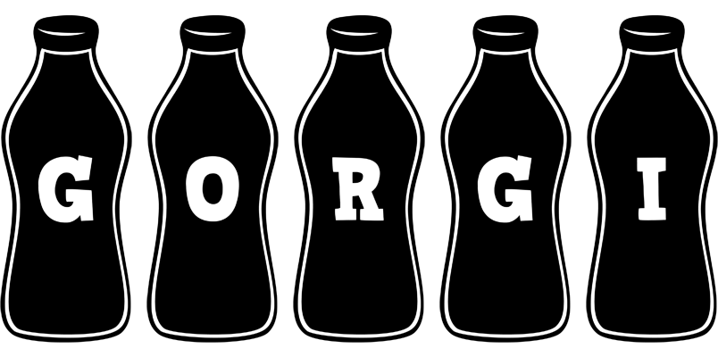 Gorgi bottle logo