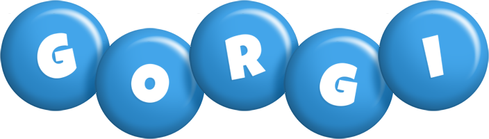 Gorgi candy-blue logo