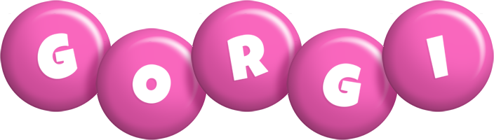 Gorgi candy-pink logo