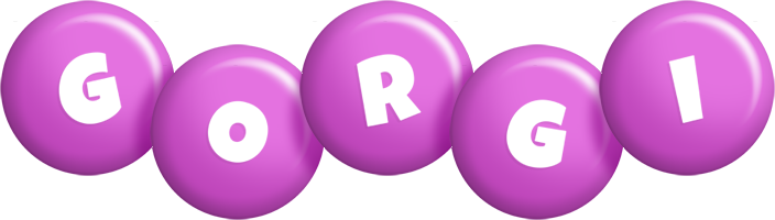Gorgi candy-purple logo