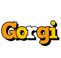 Gorgi cartoon logo