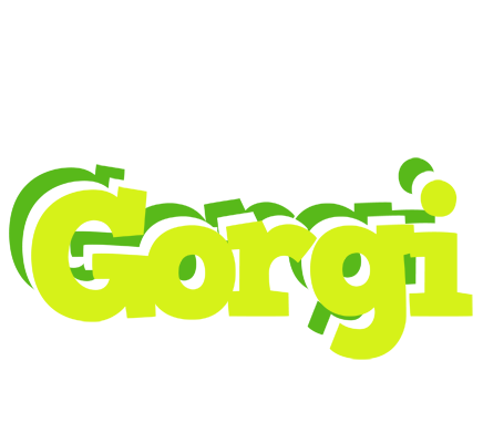 Gorgi citrus logo