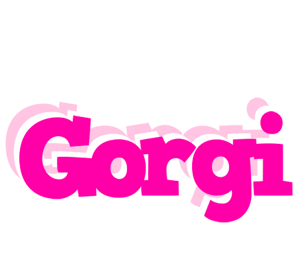 Gorgi dancing logo
